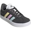 imageadidas UnisexChild Vl Court 30 LaceupLegacy SneakerGreyHalo MintBliss Lilac