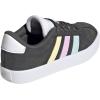 imageadidas UnisexChild Vl Court 30 LaceupLegacy SneakerGreyHalo MintBliss Lilac
