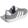 imageadidas UnisexChild Vl Court 30 LaceupLegacy SneakerGreyWhiteGrey