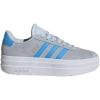 imageadidas UnisexChild Vl Court 30 LaceupLegacy SneakerHalo BlueBlue BurstCyber Metallic