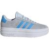 imageadidas UnisexChild Vl Court 30 LaceupLegacy SneakerHalo BlueBlue BurstCyber Metallic
