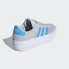 imageadidas UnisexChild Vl Court 30 LaceupLegacy SneakerHalo BlueBlue BurstCyber Metallic