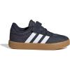 imageadidas UnisexChild Vl Court 30 LaceupLegacy SneakerInkWhiteGum