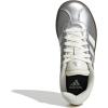 imageadidas UnisexChild Vl Court 30 LaceupLegacy SneakerSilver MetallicOff WhiteGum