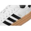 imageadidas UnisexChild Vl Court 30 LaceupLegacy SneakerWhiteBlackWonder Beige