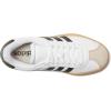 imageadidas UnisexChild Vl Court 30 LaceupLegacy SneakerWhiteBlackWonder Beige