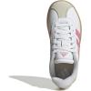 imageadidas UnisexChild Vl Court 30 LaceupLegacy SneakerWhiteBliss PinkAlumina