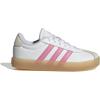 imageadidas UnisexChild Vl Court 30 LaceupLegacy SneakerWhiteBliss PinkAlumina