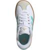 imageadidas UnisexChild Vl Court 30 LaceupLegacy SneakerWhiteFlash AquaAlumina
