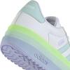 imageadidas UnisexChild Vl Court 30 LaceupLegacy SneakerWhiteHalo MintViolet Tone