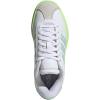 imageadidas UnisexChild Vl Court 30 LaceupLegacy SneakerWhiteHalo MintViolet Tone