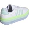 imageadidas UnisexChild Vl Court 30 LaceupLegacy SneakerWhiteHalo MintViolet Tone