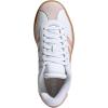 imageadidas UnisexChild Vl Court 30 LaceupLegacy SneakerWhitePowder CoralGum