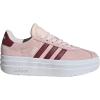 imageadidas UnisexChild Vl Court 30 LaceupLegacy SneakerWonder QuartzShadow RedWhite