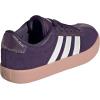 imageadidas UnisexChild Vl Court 30 Skateboarding Shoes ToddlerAurora PlumZero MetallicPink Gum