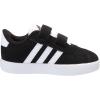 imageadidas UnisexChild Vl Court 30 Skateboarding Shoes ToddlerBlackWhiteWhite