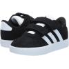 imageadidas UnisexChild Vl Court 30 Skateboarding Shoes ToddlerBlackWhiteWhite