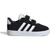 imageadidas UnisexChild Vl Court 30 Skateboarding Shoes ToddlerCore Black Cloud White Core Black