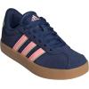 imageadidas UnisexChild Vl Court 30 Skateboarding Shoes ToddlerDark BluePink SparkSolar Green