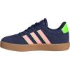 imageadidas UnisexChild Vl Court 30 Skateboarding Shoes ToddlerDark BluePink SparkSolar Green