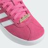 imageadidas UnisexChild Vl Court 30 Skateboarding Shoes ToddlerPink Fusion Cloud White Grey Four