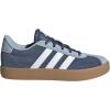 imageadidas UnisexChild Vl Court 30 Skateboarding Shoes ToddlerPreloved InkWhiteWonder Blue