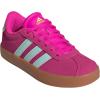 imageadidas UnisexChild Vl Court 30 Skateboarding Shoes ToddlerShock PinkSemi Flash AquaLucid Lemon