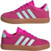 imageadidas UnisexChild Vl Court 30 Skateboarding Shoes ToddlerShock PinkSemi Flash AquaLucid Lemon