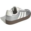 imageadidas UnisexChild Vl Court 30 Skateboarding Shoes ToddlerSilver MetallicOff WhiteGum