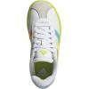 imageadidas UnisexChild Vl Court 30 Skateboarding Shoes ToddlerWhiteClear SkySolar Slime