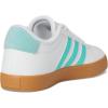 imageadidas UnisexChild Vl Court 30 Skateboarding Shoes ToddlerWhiteFlash AquaAlumina