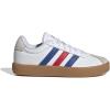 imageadidas UnisexChild Vl Court 30 Skateboarding Shoes ToddlerWhiteTeam Royal BlueBetter Scarlet