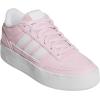 imageadidas Womens Break Start Bold SneakerClear PinkWhiteClear Pink