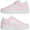 imageadidas Womens Break Start Bold SneakerClear PinkWhiteClear Pink