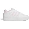 imageadidas Womens Break Start Bold SneakerWhiteClear PinkWhite