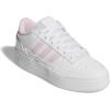 imageadidas Womens Break Start Bold SneakerWhiteClear PinkWhite