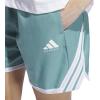 imageadidas Womens Crazylite Basketball ShortsPowder TealWhite