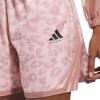 imageadidas Womens Crazylite Cheetah All Over Printed Basketball ShortsWarm Clay