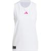 imageadidas Womens Crazylite Woven Basketball Tank TopWhite