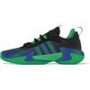 imageadidas Womens Exhibit Select 20 Pro Basketball SneakerBlackSemi Screaming GreenLucid Blue