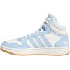 imageadidas Womens Hoops 30 High Sneakers Shoes Casual  WhiteCloud WhiteWhiteGum