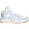 imageadidas Womens Hoops 30 High Sneakers Shoes Casual  WhiteCloud WhiteWhiteGum