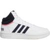 imageadidas Womens Hoops 30 High Sneakers Shoes Casual  WhiteWhiteLegend InkWhite