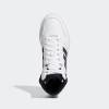imageadidas Womens Hoops 30 High Sneakers Shoes Casual  WhiteWhiteLegend InkWhite