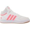 imageadidas Womens Hoops 30 High Sneakers Shoes Casual  WhiteWhiteTurboGum