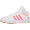 imageadidas Womens Hoops 30 High Sneakers Shoes Casual  WhiteWhiteTurboGum