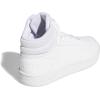 imageadidas Womens Hoops 30 High Sneakers Shoes Casual  WhiteWhiteWhiteDash Grey