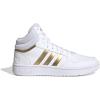 imageadidas Womens Hoops 30 High Sneakers Shoes Casual  WhiteWhiteWhiteGrey