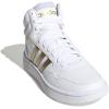 imageadidas Womens Hoops 30 High Sneakers Shoes Casual  WhiteWhiteWhiteGrey