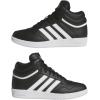 imageadidas Womens Hoops 40 Mid Top Basketball SneakerBlackWhiteBlack